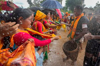 | Photo: AP/Anupam Nath : Wanchuwa festival 2024